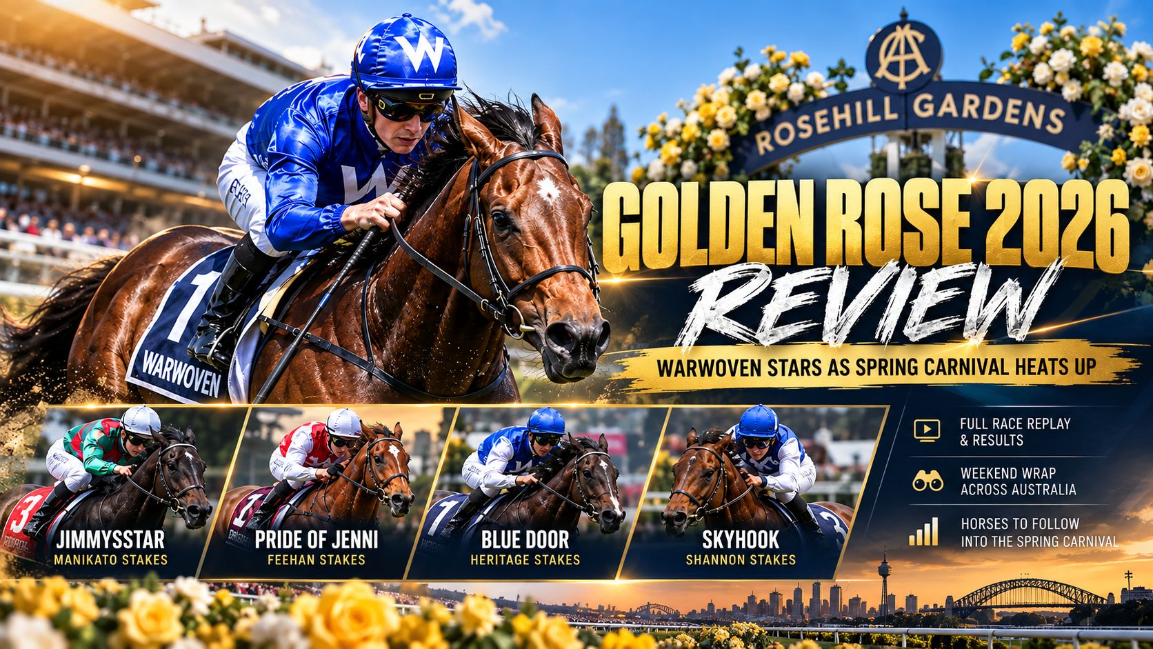 Racing Fans article banner Golden Rose 2026